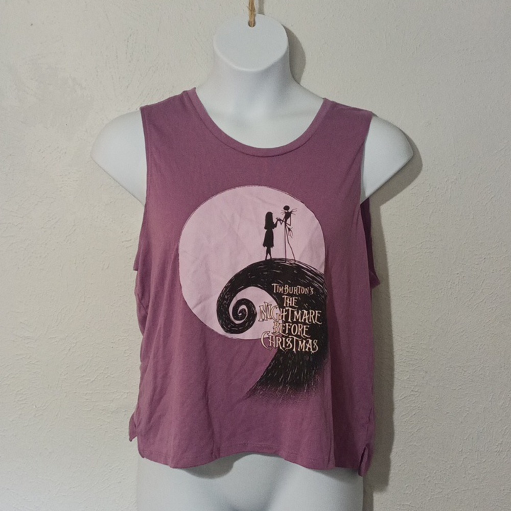 Disney Nightmare Before Christmas Lavender tank